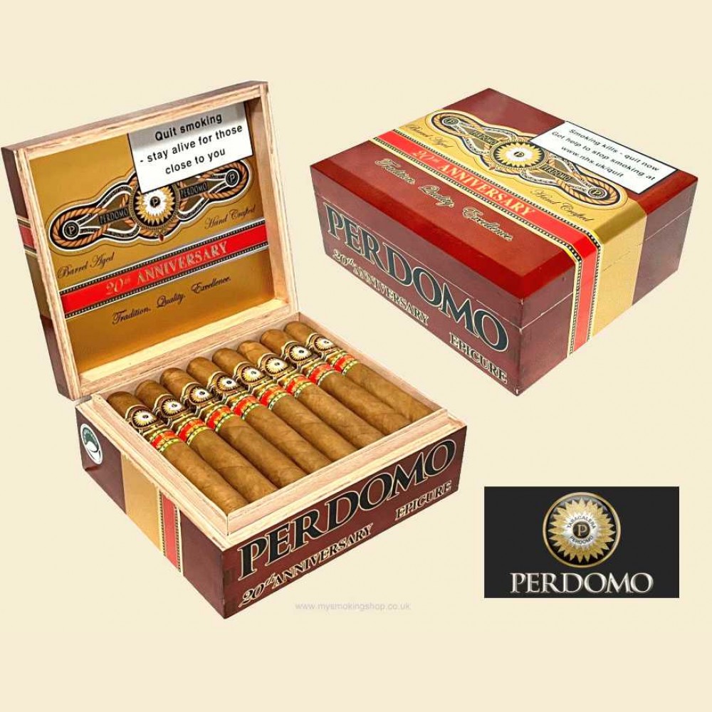 Perdomo Th Anniversary Connecticut Epicure Box Of Nicaraguan Cigars